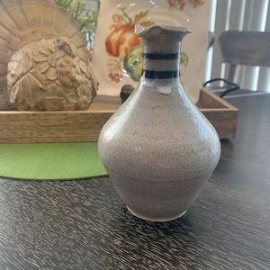 Small artisan pottery vase